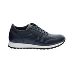 Classic Lace-Up Sneakers // Navy (40)