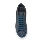 Lace-Up Tennis Shoes // Navy (40)