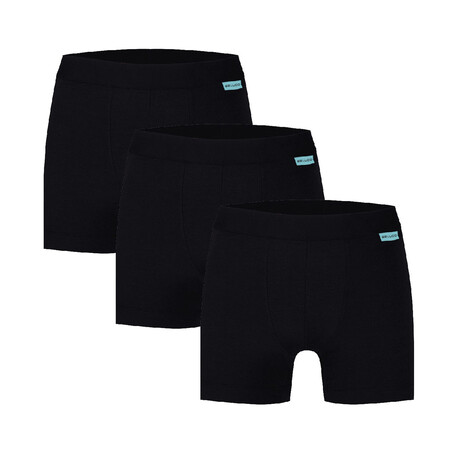 Boxers // Pack of 3 // Black (M)