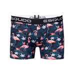 Flamingo Boxers // Multicolor (2XL)