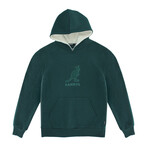 Sherpa Hoodie // Night Garden (S)
