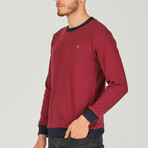 Maverick Sweatshirt // Burgundy (Small)