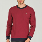 Maverick Sweatshirt // Burgundy (Small)