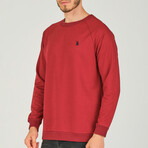 Gustavo Sweatshirt // Burgundy (2X-Large)