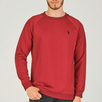Gustavo Sweatshirt // Burgundy (2X-Large)