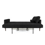 Nouhaus Module Ergonomic Sofabed // Black - MicroFiber