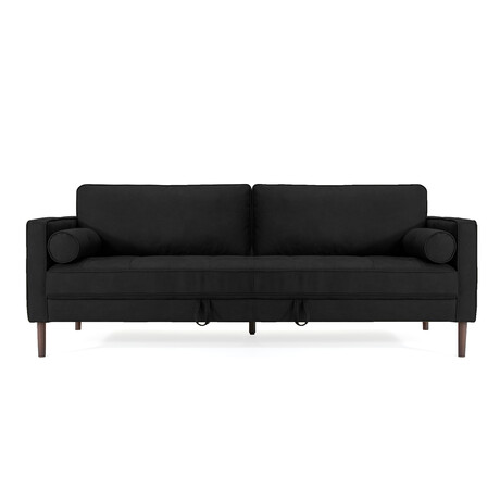 Nouhaus Module Ergonomic Sofabed // Black - MicroFiber