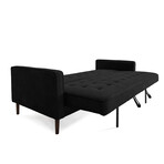 Nouhaus Module Ergonomic Sofabed // Black - MicroFiber