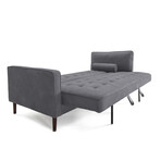Nouhaus Module Ergonomic Sofabed // Gray - Woven Knit