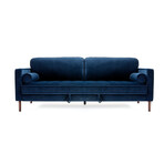 Nouhaus Module Ergonomic Sofabed // Navy Blue - Velvet