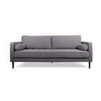 Nouhaus Module Ergonomic Sofabed // Gray - Woven Knit