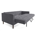 Nouhaus Module Ergonomic Sofabed // Gray - Woven Knit