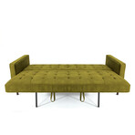 Nouhaus Module Ergonomic Sofabed // Moss - MicroFiber