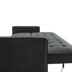 Nouhaus Module Ergonomic Sofabed // Dark Gray - MicroFiber