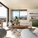 Nouhaus Module Ergonomic Sofabed // Ivory - Woven Knit