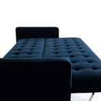 Nouhaus Module Ergonomic Sofabed // Navy Blue - Velvet
