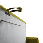 Nouhaus Module Ergonomic Sofabed // Moss - MicroFiber