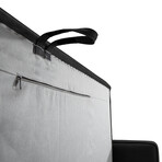 Nouhaus Module Ergonomic Sofabed // Black - MicroFiber