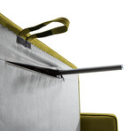 Nouhaus Module Ergonomic Sofabed // Moss - MicroFiber