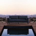 Nouhaus Module Ergonomic Sofabed // Ocean - MicroFiber