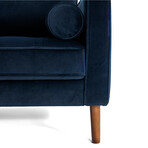 Nouhaus Module Ergonomic Sofabed // Navy Blue - Velvet