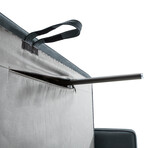 Nouhaus Module Ergonomic Sofabed // Ocean - MicroFiber