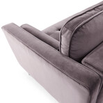 Nouhaus Module Ergonomic Sofabed // Dusk - Velvet