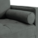 Nouhaus Module Ergonomic Sofabed // Dark Gray - MicroFiber