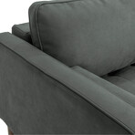 Nouhaus Module Ergonomic Sofabed // Dark Gray - MicroFiber