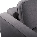 Nouhaus Module Ergonomic Sofabed // Gray - Woven Knit