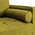 Nouhaus Module Ergonomic Sofabed // Moss - MicroFiber