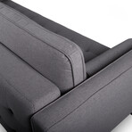 Nouhaus Module Ergonomic Sofabed // Gray - Woven Knit