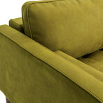 Nouhaus Module Ergonomic Sofabed // Moss - MicroFiber