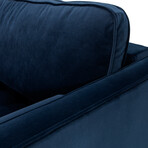 Nouhaus Module Ergonomic Sofabed // Navy Blue - Velvet