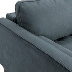 Nouhaus Module Ergonomic Sofabed // Ocean - MicroFiber