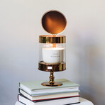 A.L.E.C // Automated Safe Candle Holder // Brilliant Bronze (Small Holder)