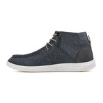 Aleader Men's Urban Fit Mid-Top Knit Chukka Boots // Black + Grey (US: 11)