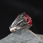 925 Sterling Silver Scorpion Ring (8.5)