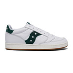 Jazz Court Sneaker // White + Green (Men's US Size 7)