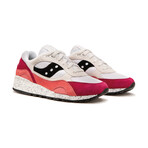 Shadow 6000 Sneaker // White + Coral (Men's US Size 7)