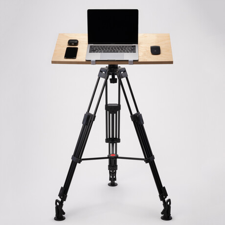 Tripod Standing Desk // PRO // Birch