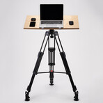 Tripod Standing Desk // PRO // Birch