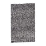 Gendry Stonewashed Mélange Shag // Steel Gray (5' x 8' Area Rug)