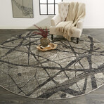 Kiba Modern Abstract // 8'9" x 8'9"