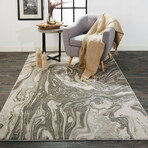 Alexander Abstract Watercolor (1'8" x 2'10" Accent Rug)