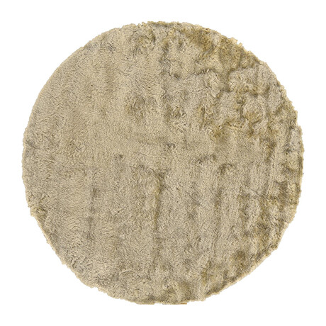 Freya Plush Shag // Cream + Beige // 8' x 8'