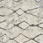 Kiba Contemporary Distressed // 12" x 13'9"