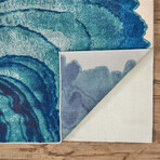 Omari Contemporary Watercolor (1'8" x 2'10" Accent Rug)