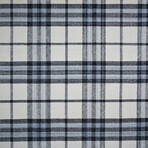 Jens Eco-Friendly PET Dhurrie // Navy + Sky Blue + Black (3'6" x 5'6" Accent Rug)