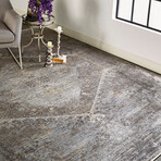 Melmas Vintage Space-Dyed (4' x 5'3" Accent Rug)